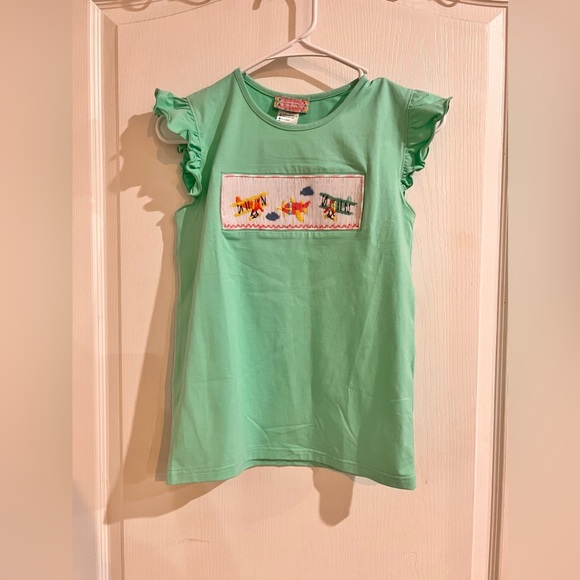 FINAL PRICE NWT SmockedPokaDot Girl’s Dress - Picture 1 of 6